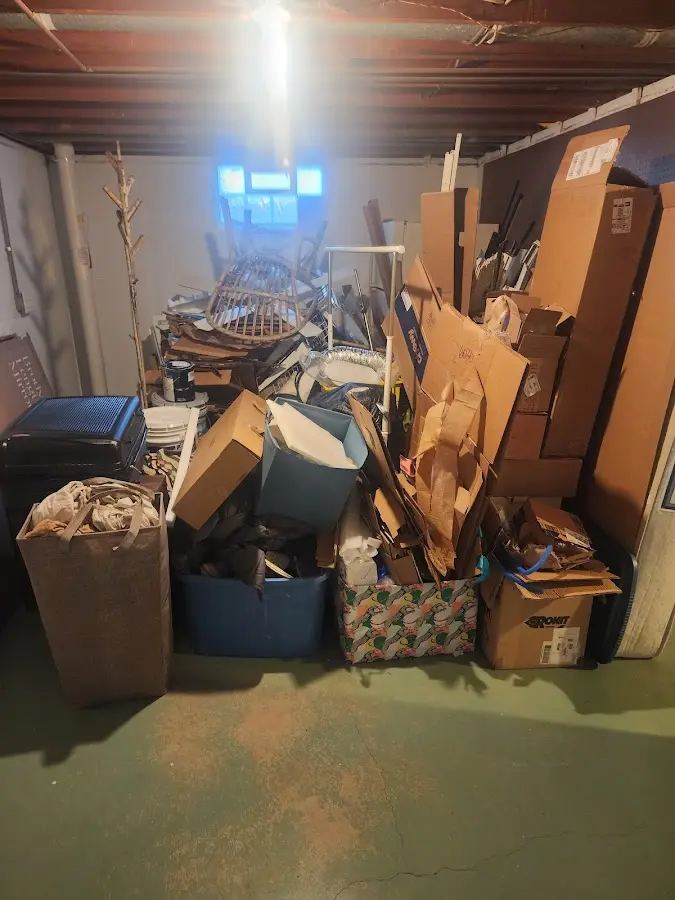 Roll-off dumpster container at job site for 20 Yard Dumpster Rental in Willcox